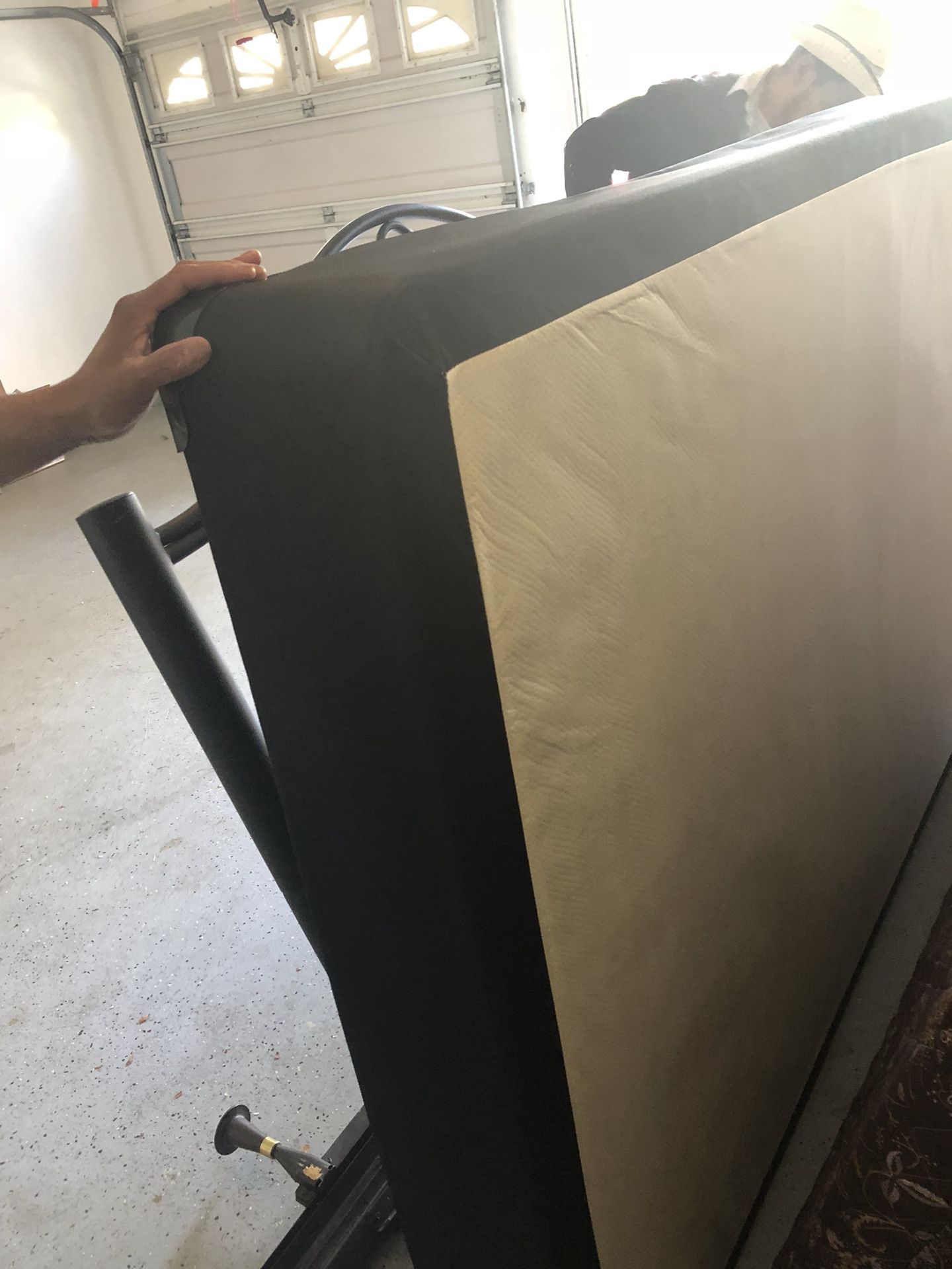 Full size mattress box frame new