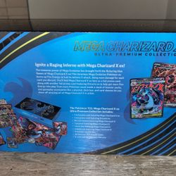Pokemon Ultimate Trainer box  shinning charzard Mega Evolution 