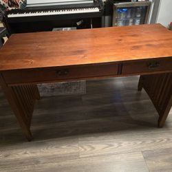 Wooden Desk / Computer Desk - from Pier 1