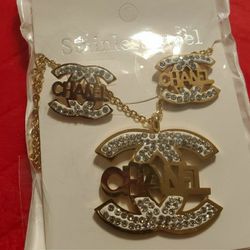 Earrings and Necklace Set