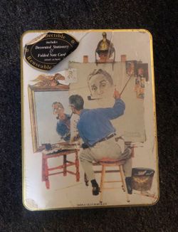 Norman Rockwell Stationary Set