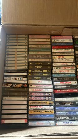 Cassette Tapes Over 300 !!!