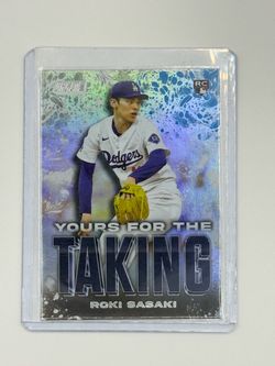2025 Topps Stadium Club Roki Sasaki Yours for the Taking Insert #YK-10 - Dodgers