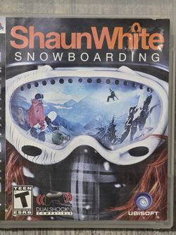 SHAUN WHITE SNOWBOARDING FOR THE PS3