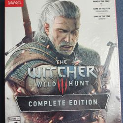 The Witcher 3 Wild Hunt Complete Edition Game for Nintendo Switch (Brand New)