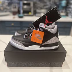 Air Jordan 3 Black Cement 