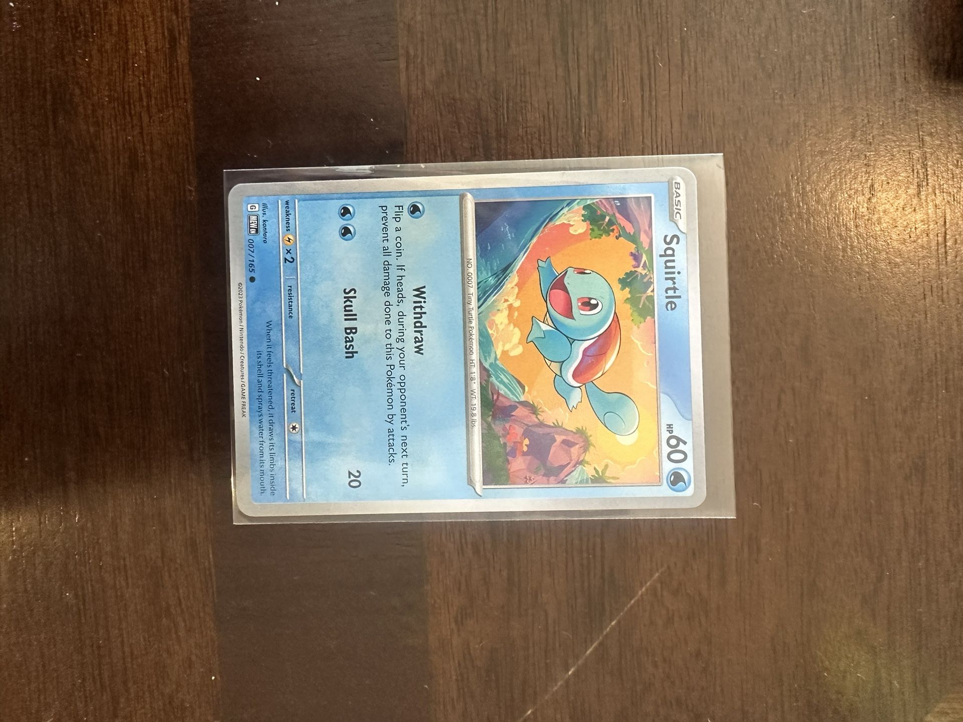 Squirtle 007/165 