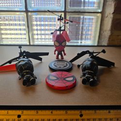 3 MARVEL MINI DRONES