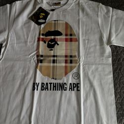 Burberry X Bape White T-shirt