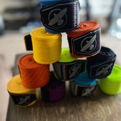 Hayabusa Stretch Hand Wraps – 180” | Multiple Colors | Bulk or Individualt