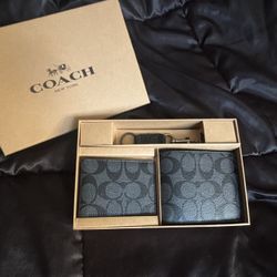 COACH WALLET SET