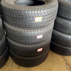 4- Used Tires 275/70R18 Michelin For 250.00 Installed. Free Mount And High Speed Balance Included.
