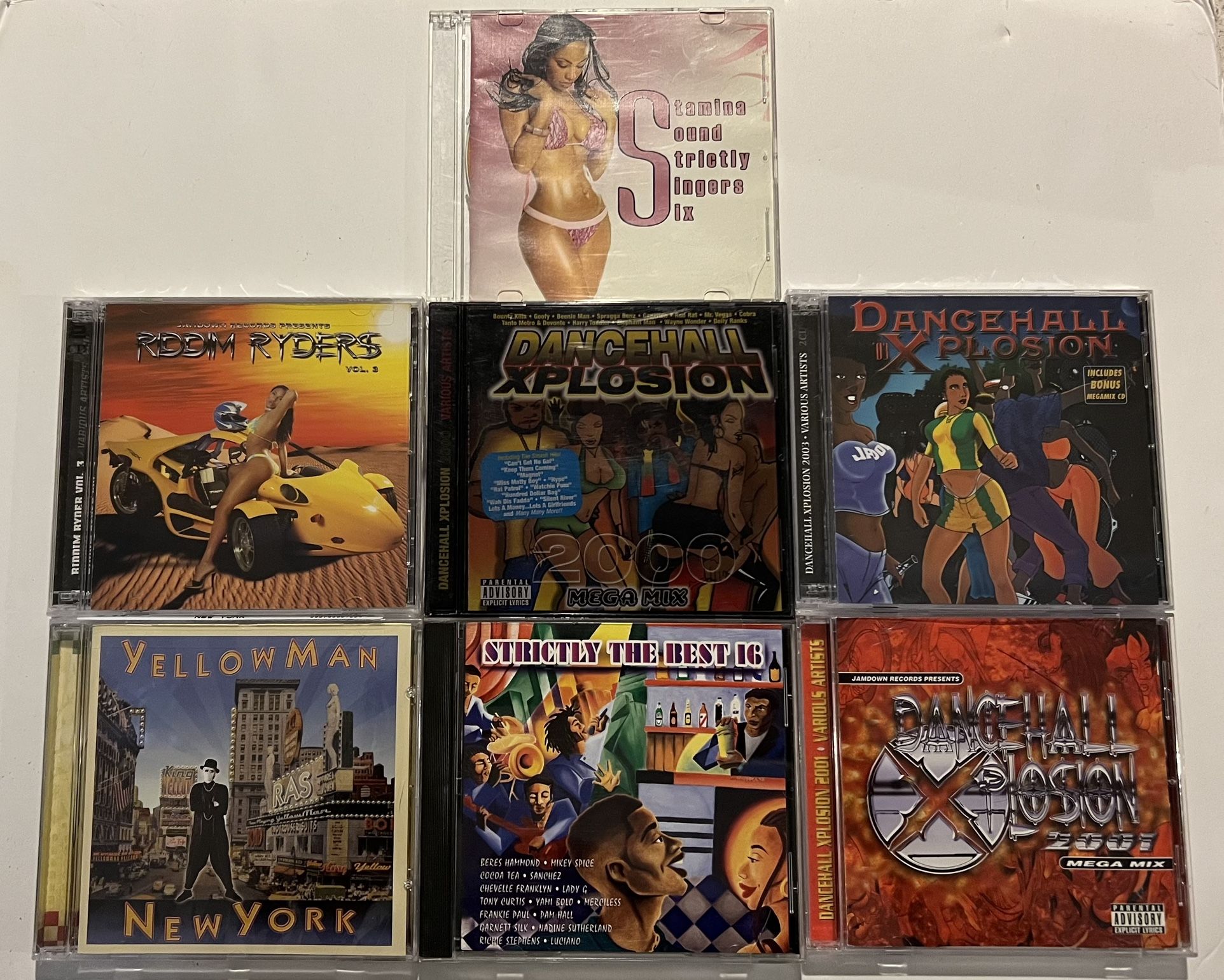 Lot of 11 Reggae Dancehall Music CDs