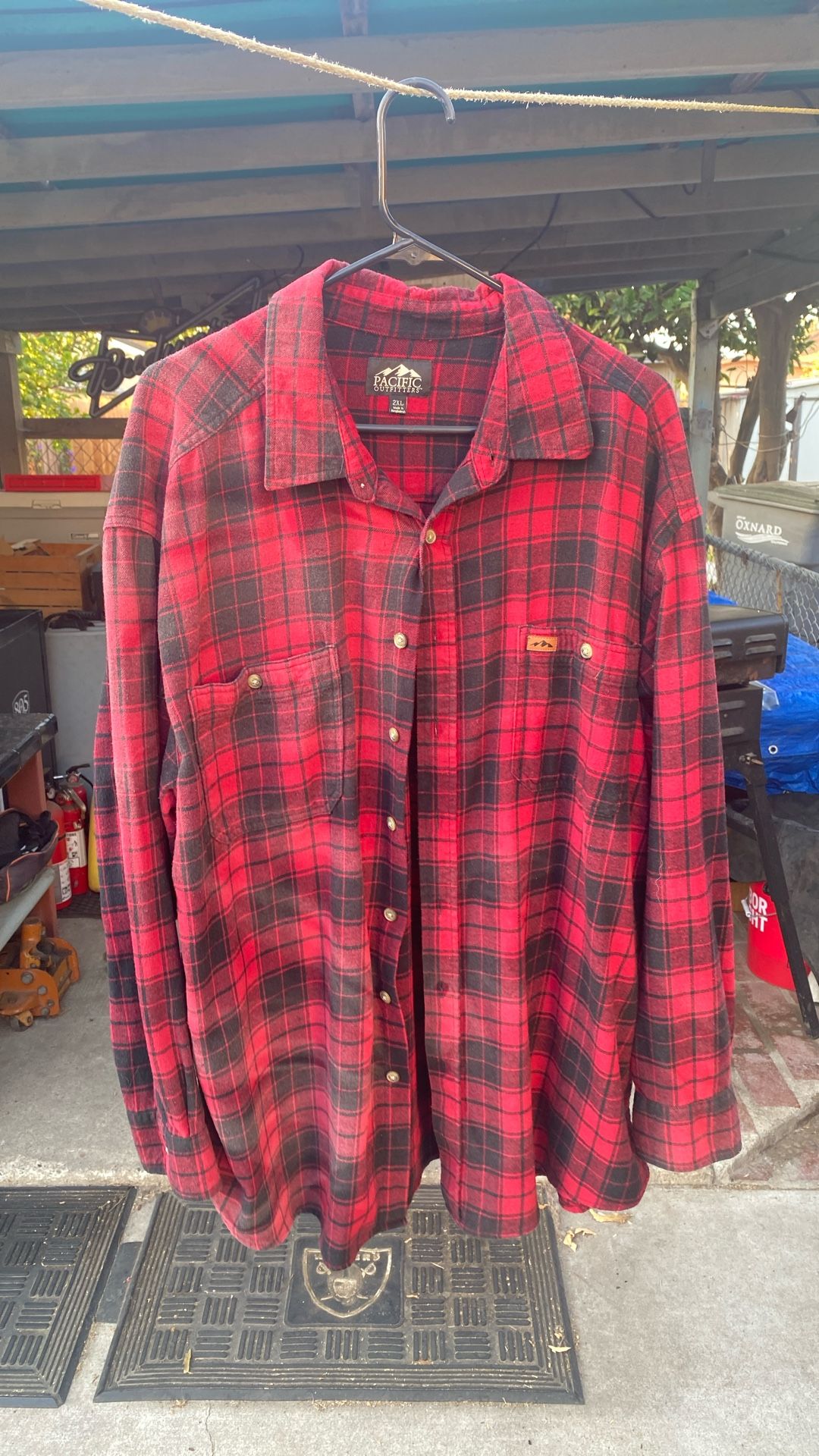 Men’s Long Sleeve Flannel Shirt