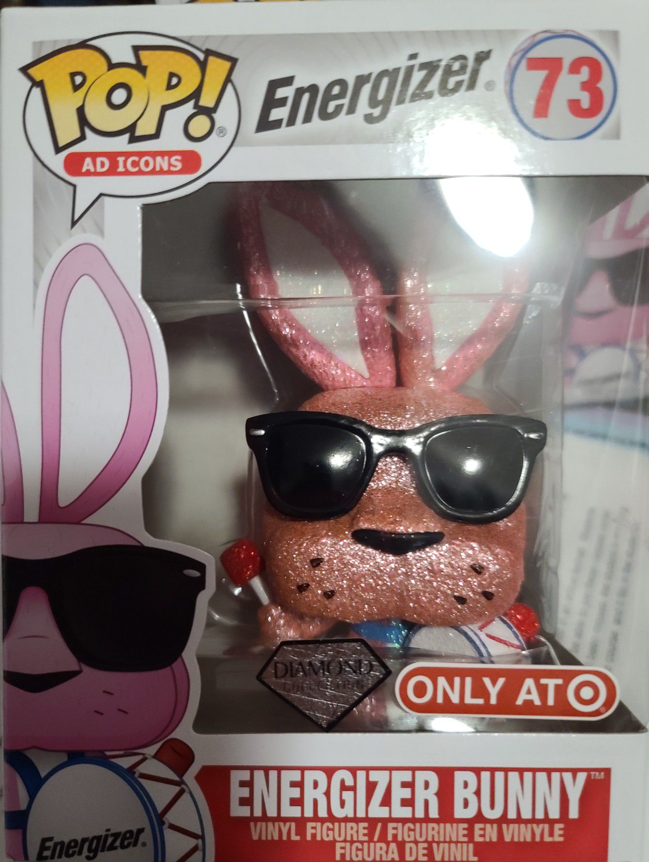 Funko Pop Ad Icons: Energizer Bunny Diamond Edition Target Exclusive