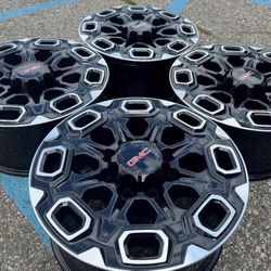 20” GMC Denali Sierra 2500 Dodge Ram Chevy Silverado 3500 8X6.5 We Finance New Set Rims Wheels 