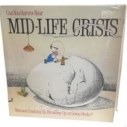 Vintage 1982 New Sealed MID-LIFE CRISIS Board Game Factory Sealed 
