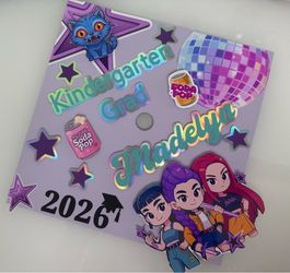 Birrete Decorado - Graduacion - Kinder