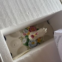 Lenox Butterfly Meadow Rooster Egg Platter