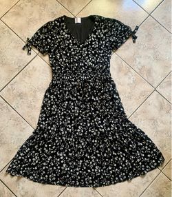 FLOWER WOMENS DRESS