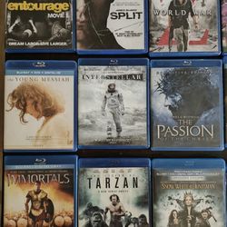 Blu Ray Dvd's 