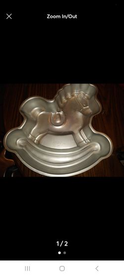 1984 Wilton Rocking Horse Cake Pan