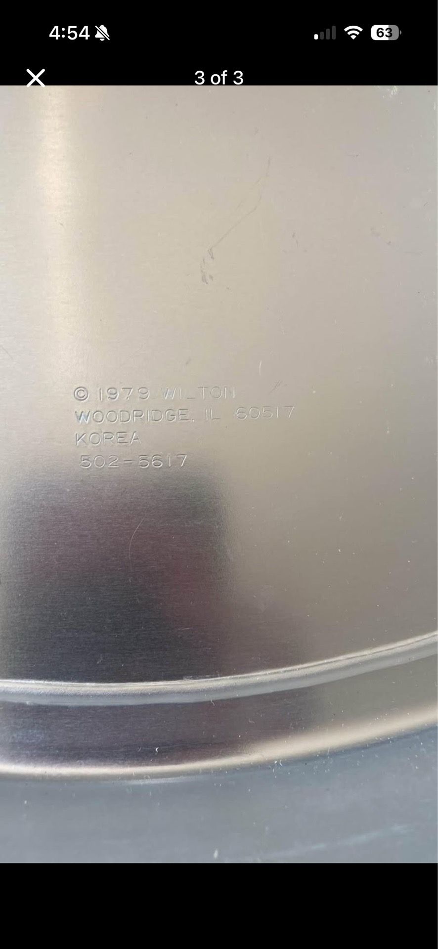Wilton T Shirt cake pan