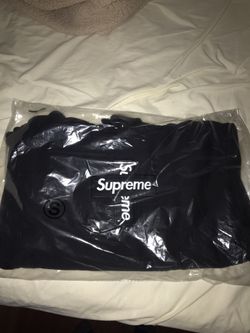 Supreme cross box logo hoodie