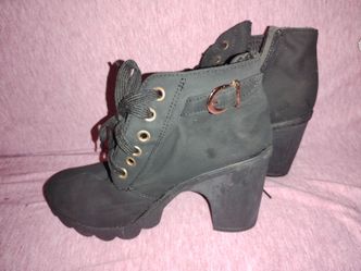 Black boots