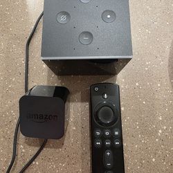 Amazon FireTV box (2nd gen) with remote