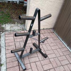 Weight Plate Rack 