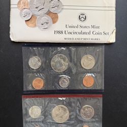 1988 US Mint Set In Original Government Packaging 