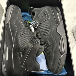 Jordan black cat 4 Size 13
