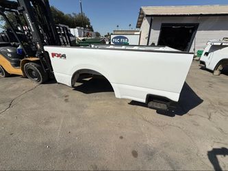 2023-2026 Ford F-250 F-350 Super Duty 8ft Long Bed Pickup Bed Box Part Star White Metallic AZ OEM