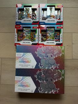 Pokemon prismatic spc first partner series 2 3 super premium collection