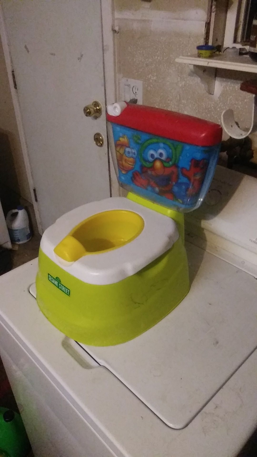 Kids toilet potty training elmo disney