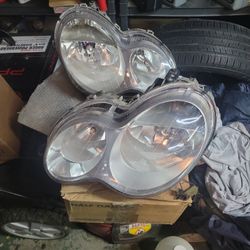 2005 Mercedes Benz C230 Headlights Original
