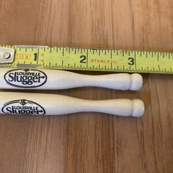 Louisville Slugger - 2 miniature 