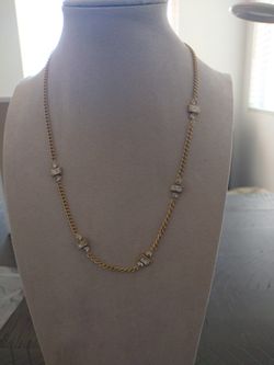Brand new cz pendant necklace