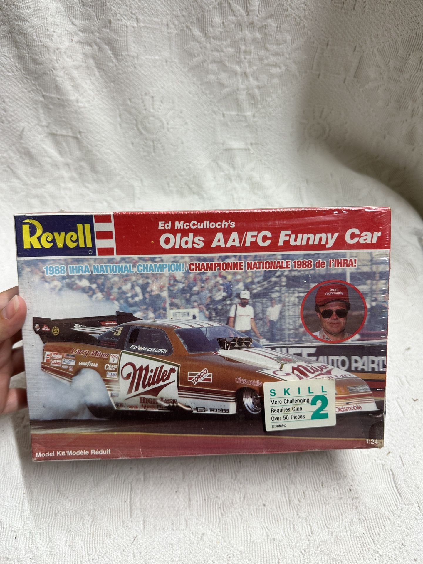 Revell Ed McCulloch's Olds AA/FC Funny Car #7122 1/24 Scale Model Kit New in Box