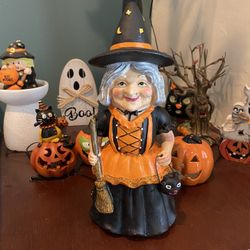 🧙 🎃 Vintage Halloween Witch Decor 🎃 🧙♀️