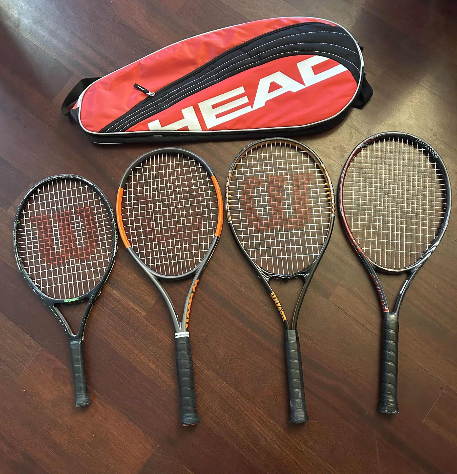 Junior Tennis Rackets Plus Bag