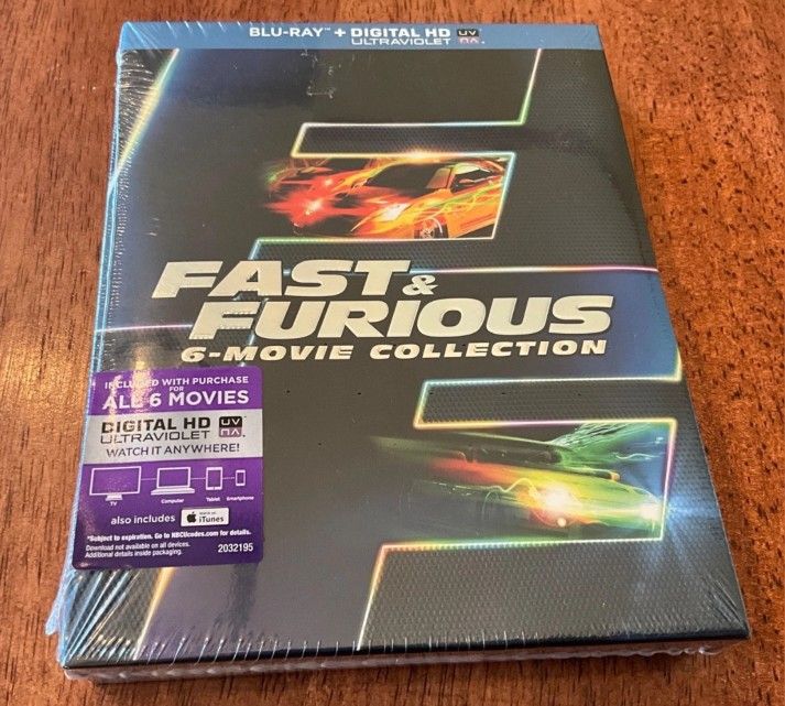 blu ray fast furious 6 movies bluray brand new 