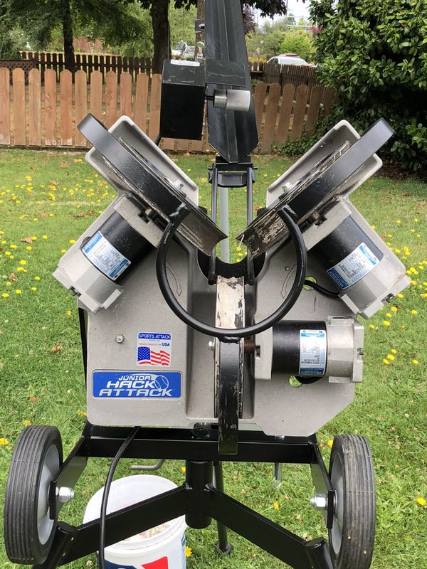Junior Hack Attack Baseball Pitching Machine Pending Pickup for Sale