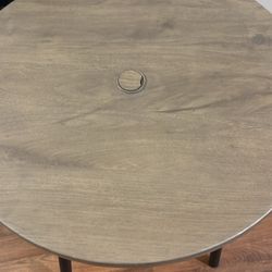 Round bistro table