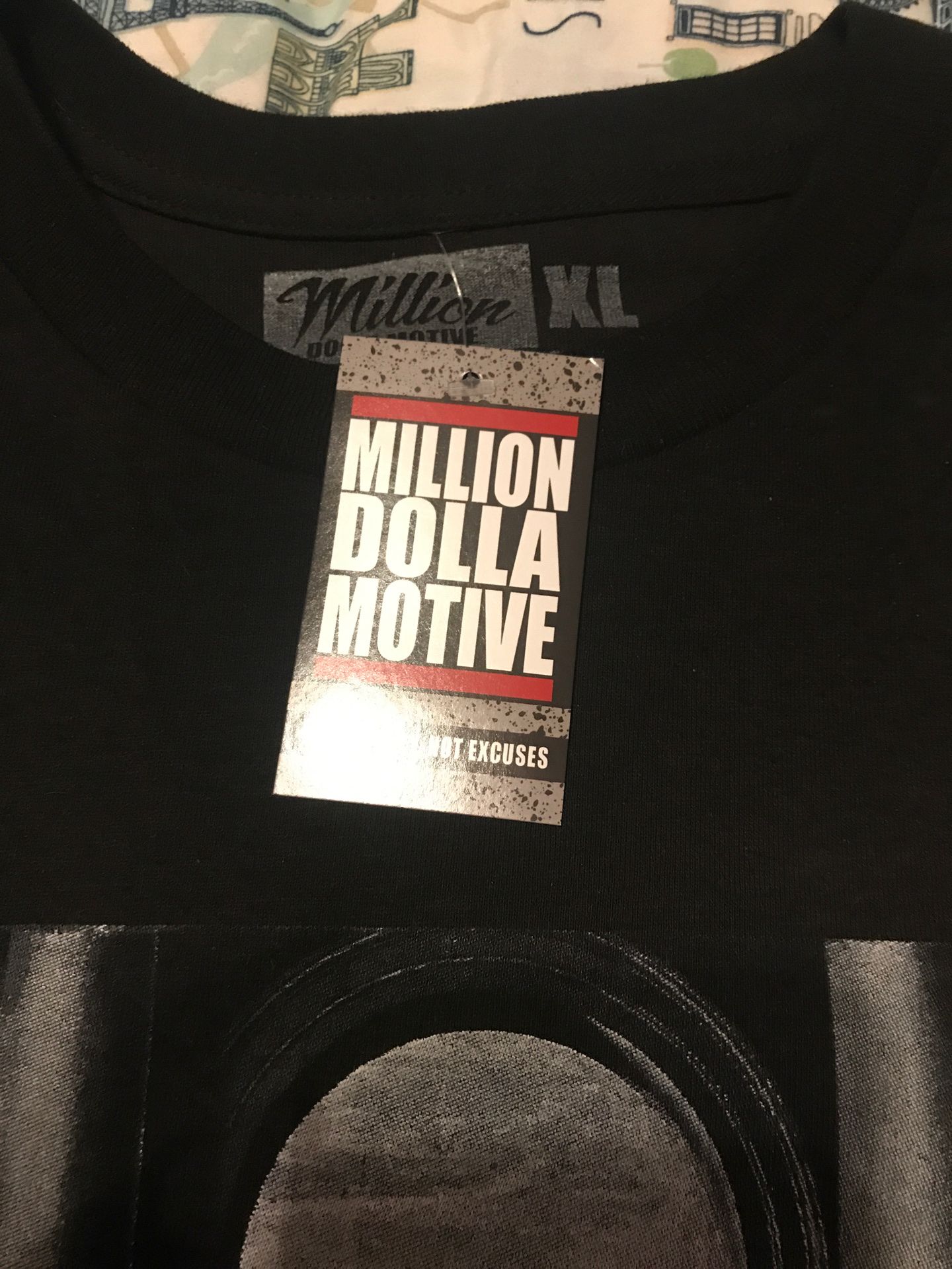 Million dolla motive. T shirt