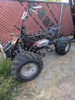 Baja ATV Frame and Engine good project