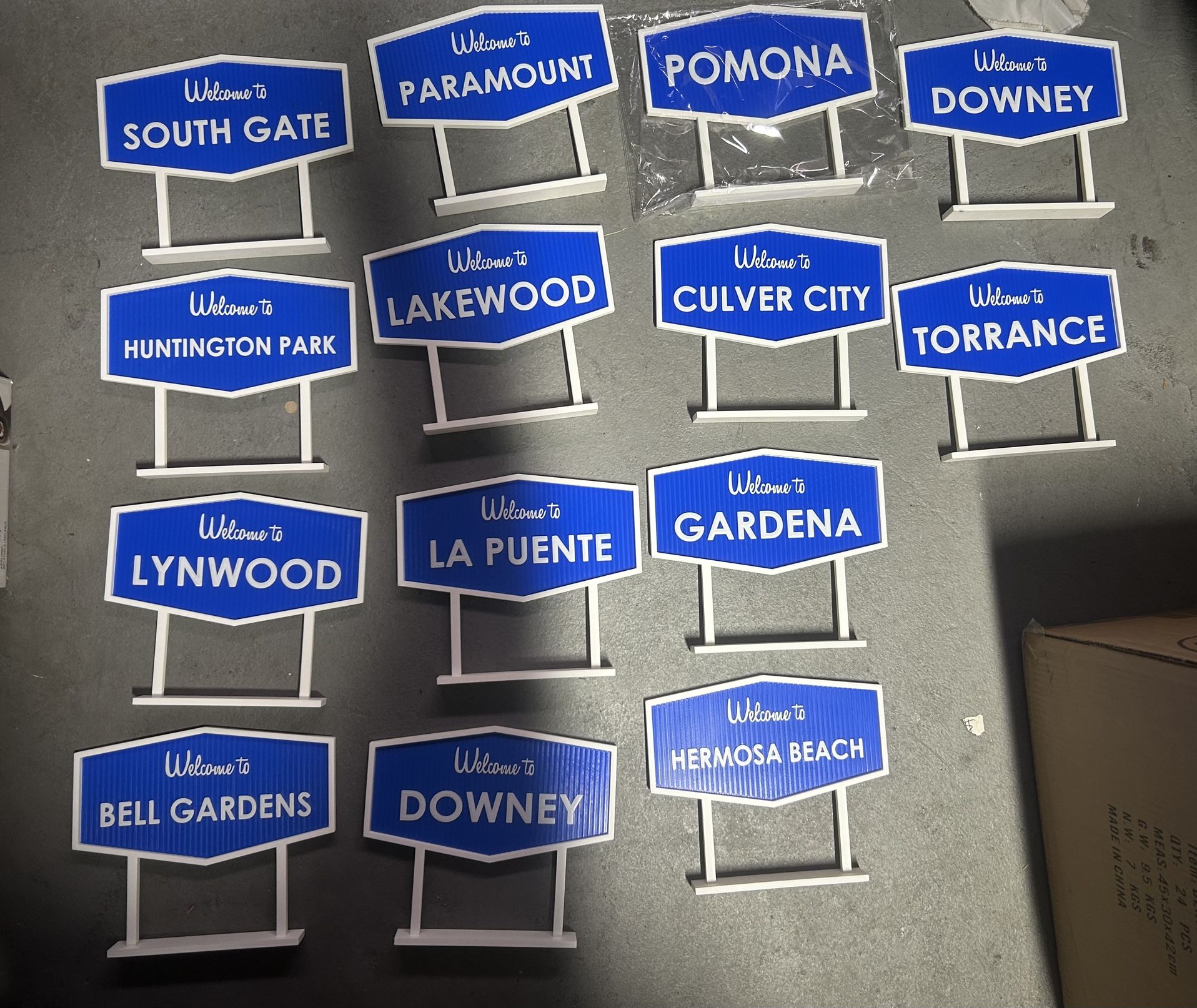 Dodgers City Signs $35 Each 