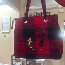Traditional Guatemala Red Bag