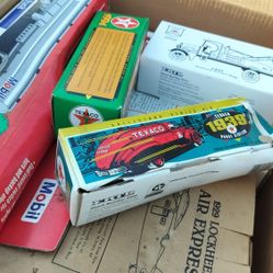 $100 For John Deere Cash Tractors And Metal Texaco Trucks Still In The Box